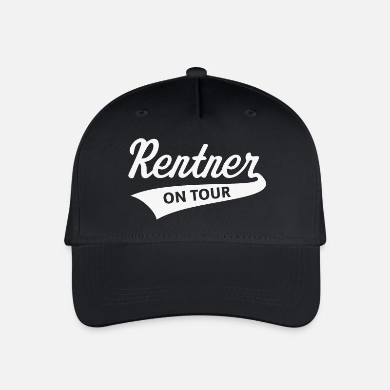 Retraités – En tournée (Retraités / Retraités / Blancs) - Casquette de baseball bio Enfant - noir