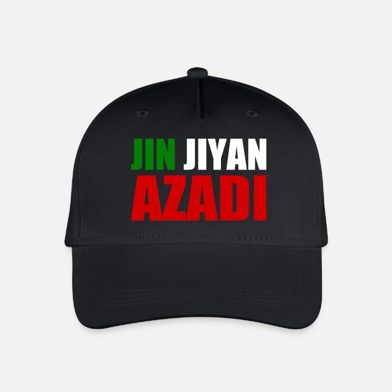 jin jiyan azadi - Kinder Bio Basecap - Schwarz