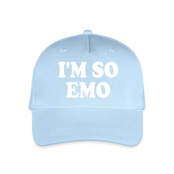 Im so emo - Organic Kids’ Baseball Cap - light blue - Front