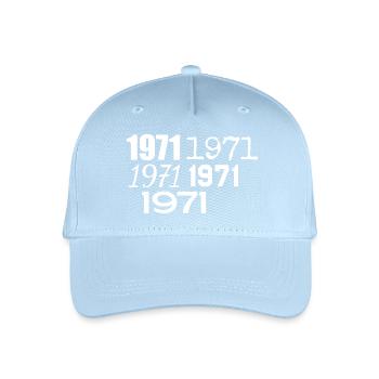 1971 - Kinder Bio Basecap - Hellblau - Vorne