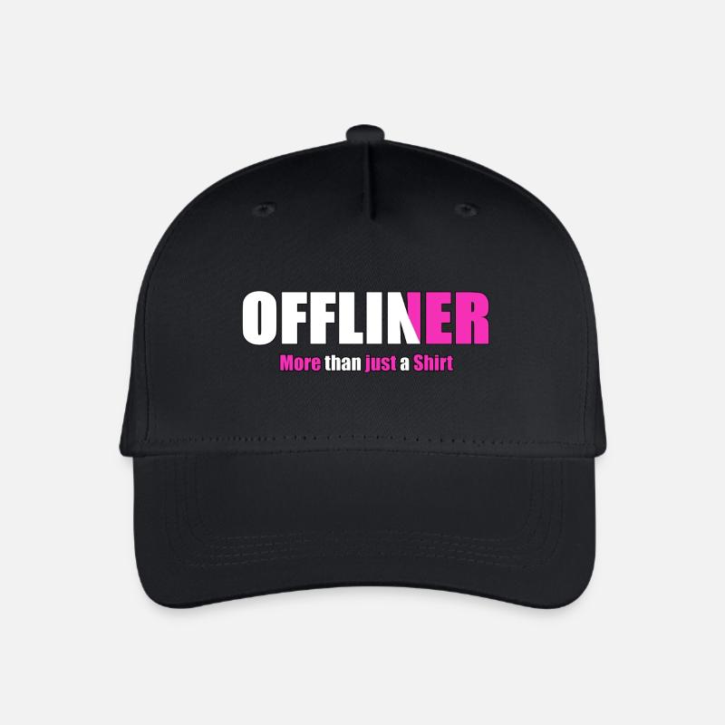 More Than A Shirt pink - Kinder Bio Basecap - Schwarz
