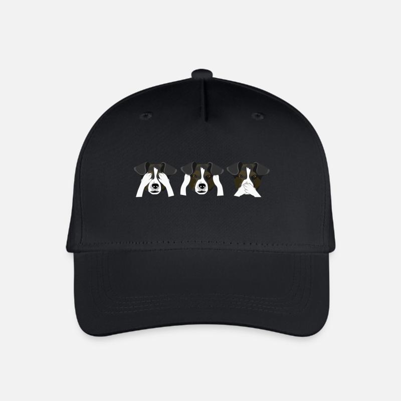Dogs - Kinder Bio Basecap - Schwarz
