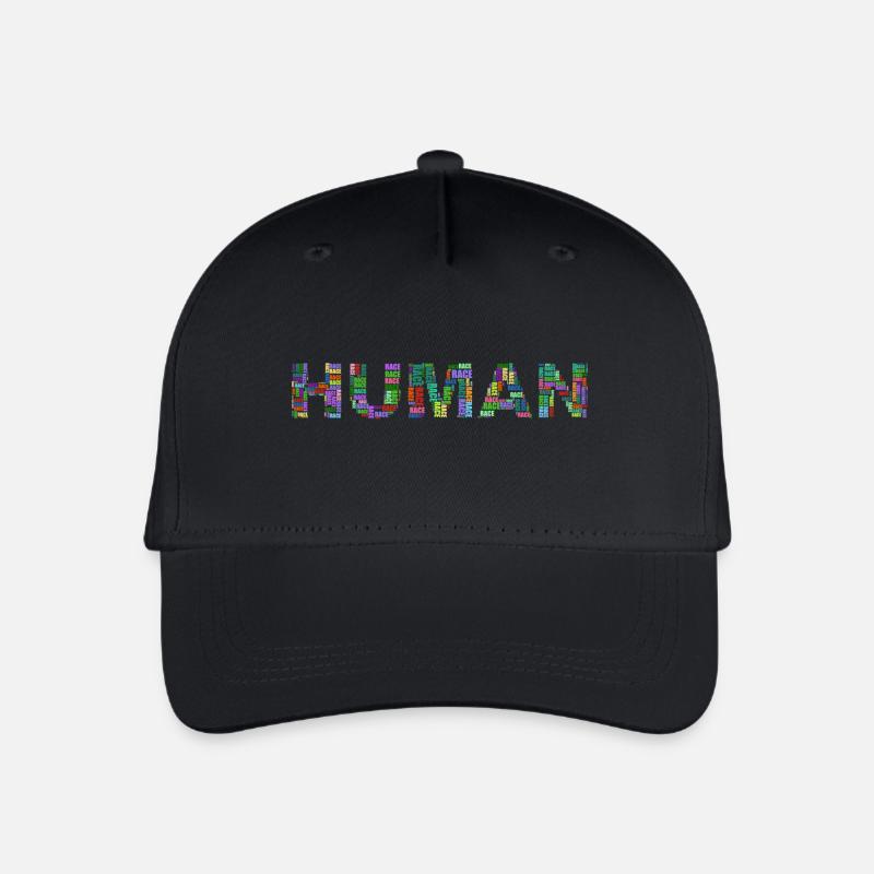 Human/Race - Casquette de baseball bio Enfant - noir