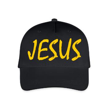 Jesus - Casquette de baseball bio Enfant - noir - Devant