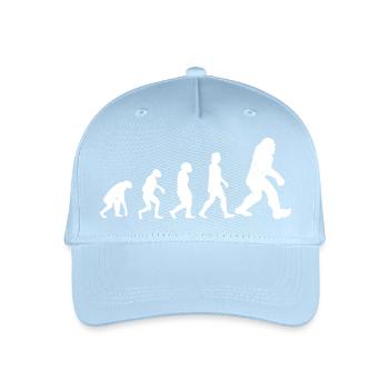 Bigfoot Sasquatch Cache-cache Dictons - Casquette de baseball bio Enfant - bleu clair - Devant