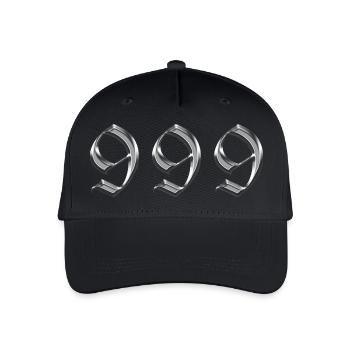 Angel Number 999 Releases - Organic Kids’ Baseball Cap - black - Front