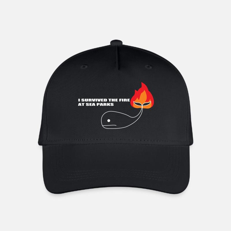 Meeresparks - Kinder Bio Basecap - Schwarz
