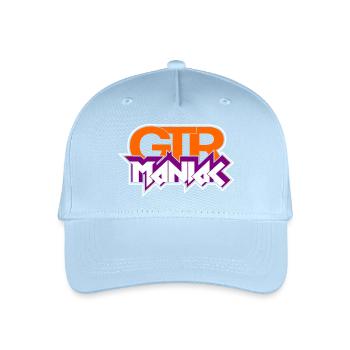 Maniaque de guitare - Casquette de baseball bio Enfant - bleu clair - Devant