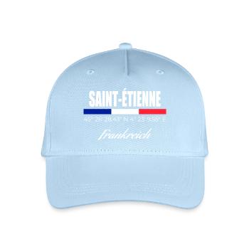 Saint-Étienne - Casquette de baseball bio Enfant - bleu clair - Devant