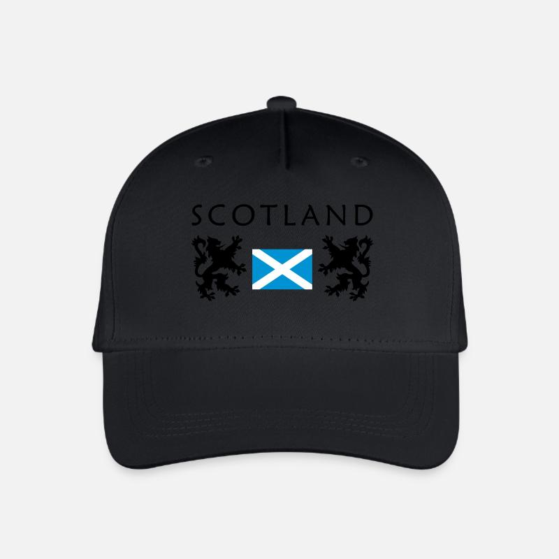 Scotland-Flag - Kinder Bio Basecap - Schwarz