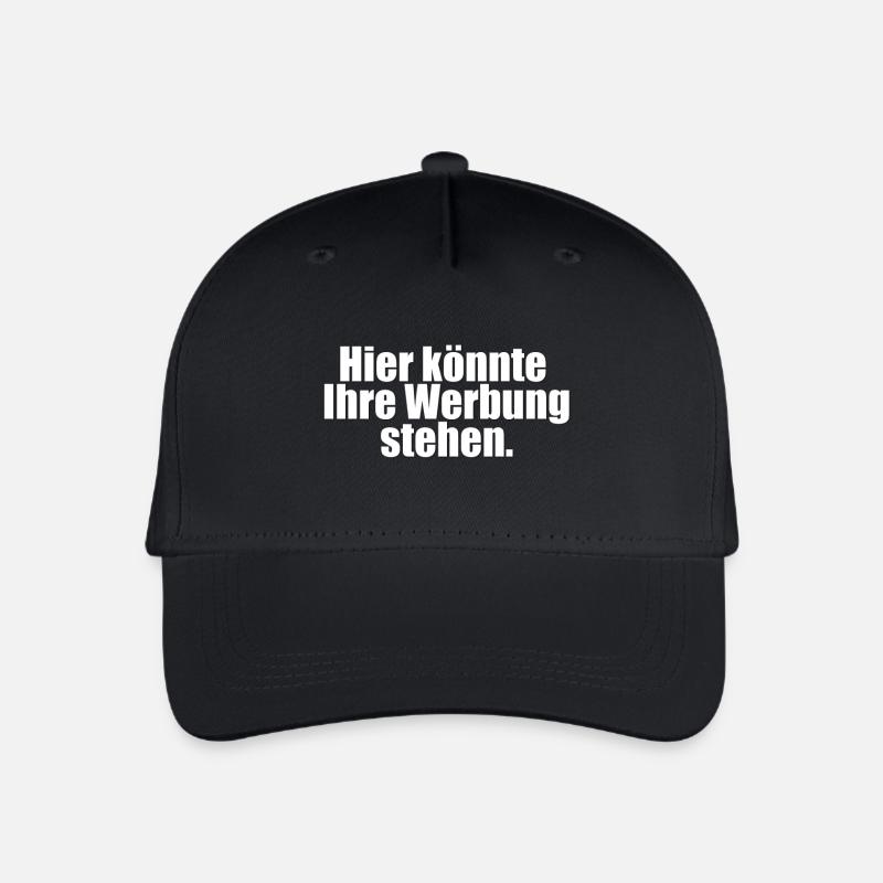 Hier könnte Ihre Werbung stehen. - Kinder Bio Basecap - Schwarz