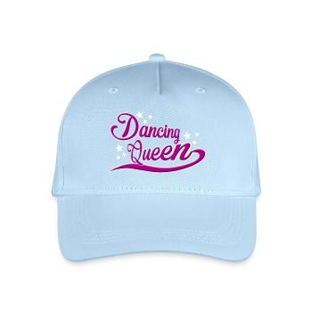 Dancing Queen - Kinder Bio Basecap - Hellblau - Vorne