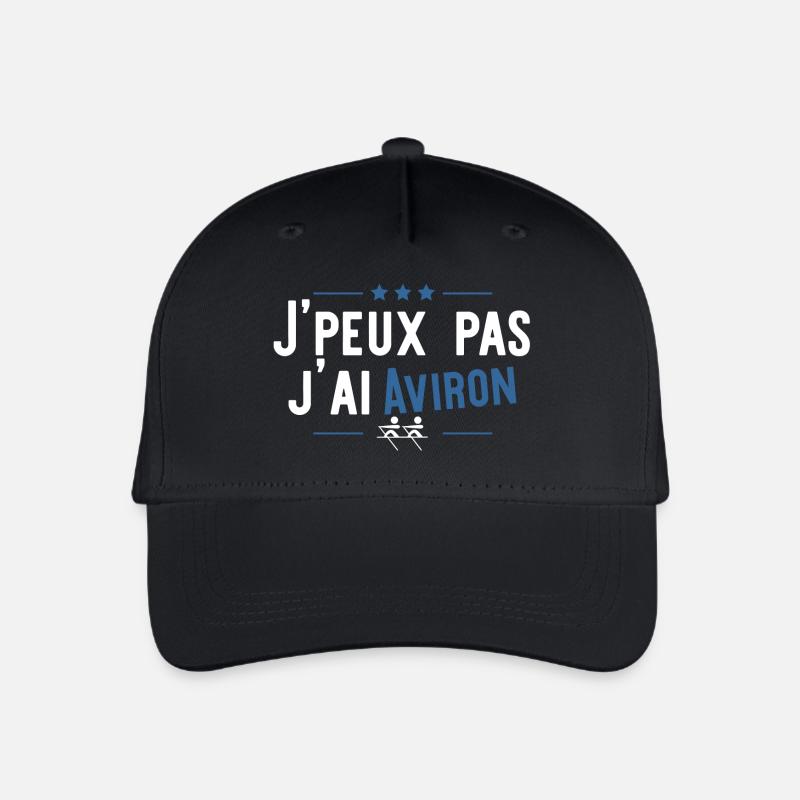 J'ai aviron cadeau - Casquette de baseball bio Enfant - noir