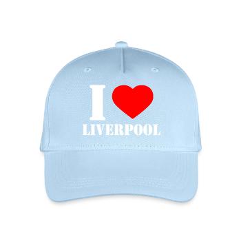 Liverpool - Kinder Bio Basecap - Hellblau - Vorne