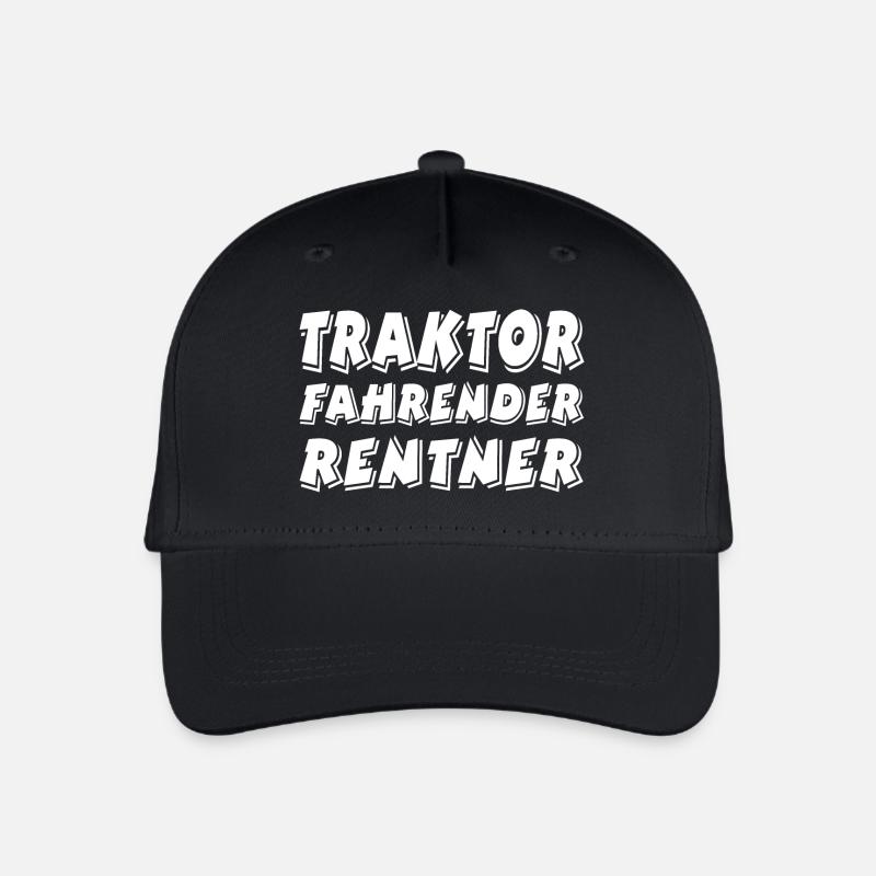 Traktor - Kinder Bio Basecap - Schwarz