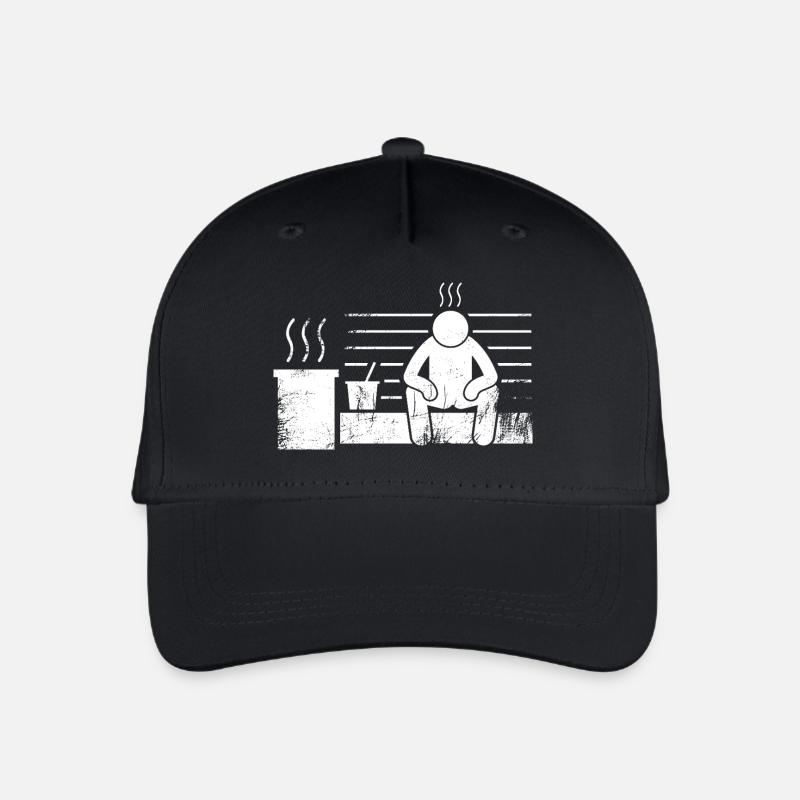 Sauna Sauna Master Sauna-goer - Organic Kids’ Baseball Cap - black