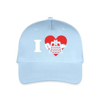 Lifeguards Love Lifeguard Swimmers - Organic Kids’ Baseball Cap - light blue - Front