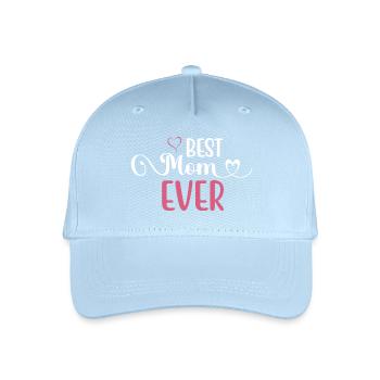 Die beste Mutter aller Zeiten - Kinder Bio Basecap - Hellblau - Vorne