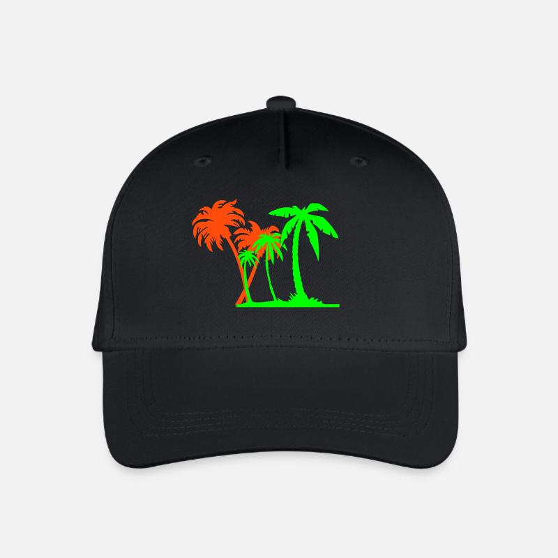 3_palmiers - Kinder Bio Basecap - Schwarz