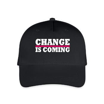 Change is coming - Kinder Bio Basecap - Schwarz - Vorne