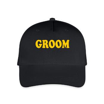 Groom - Casquette de baseball bio Enfant - noir - Devant