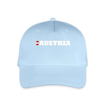 Austria / Austria - Organic Kids’ Baseball Cap - light blue - Front