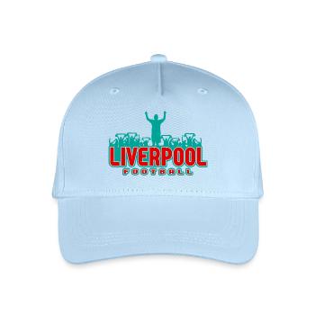 Liverpool Fußball - Kinder Bio Basecap - Hellblau - Vorne