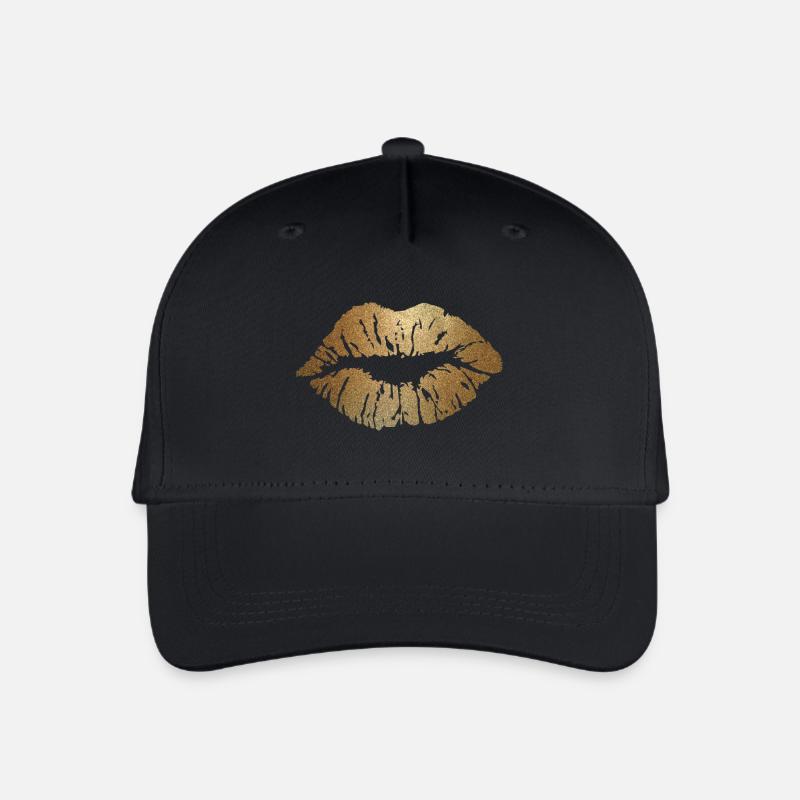 glitter - Kinder Bio Basecap - Schwarz