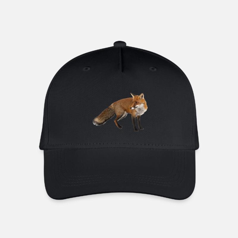 Renard - Casquette de baseball bio Enfant - noir