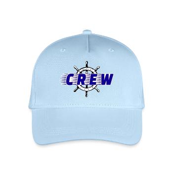 Crew boat water sports - Organic Kids’ Baseball Cap - light blue - Front