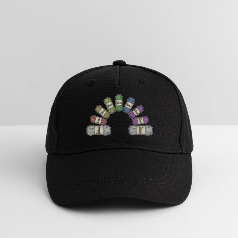 Regenbogen oder Garn Kinder Bio Basecap