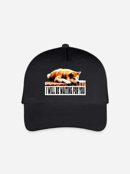 I will be waiting for you - Organic Kids’ Baseball Cap - black