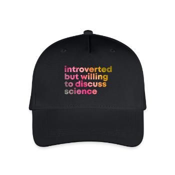 Science - Organic Kids’ Baseball Cap - black - Front