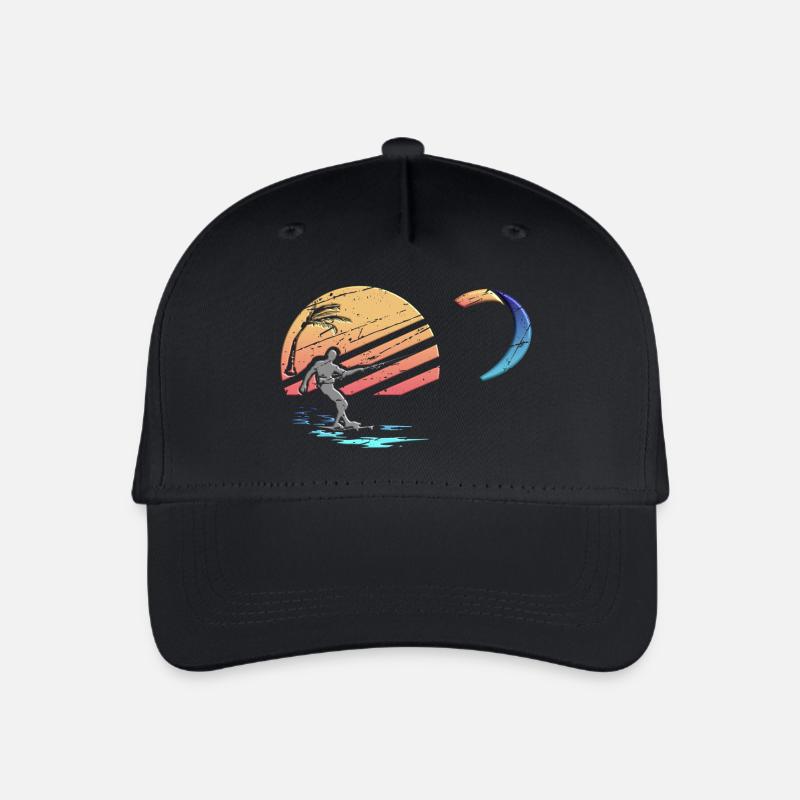 Go Kite - Kinder Bio Basecap - Schwarz