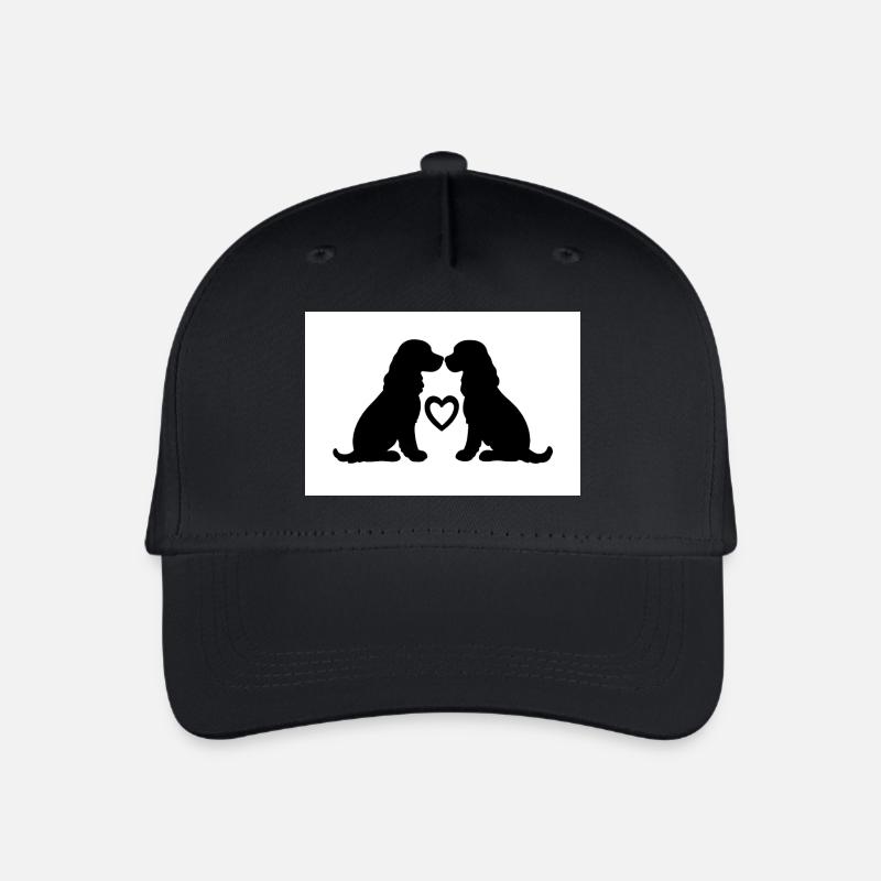 Cocker Spaniel - Casquette de baseball bio Enfant - noir
