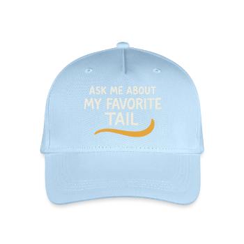 Jour de l’adoption Refuge pour animaux de sauvetage - Casquette de baseball bio Enfant - bleu clair - Devant