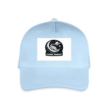 Cosmic Mindset - Organic Kids’ Baseball Cap - light blue - Front