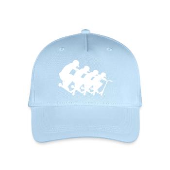 Racing Cyclists Pack Silhouette - Kinder Bio Basecap - Hellblau - Vorne