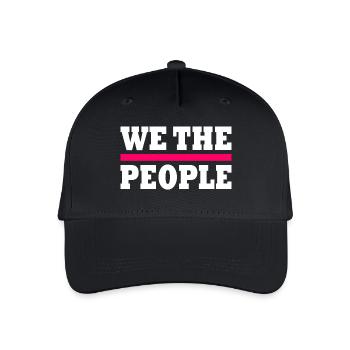 we the people - Kinder Bio Basecap - Schwarz - Vorne
