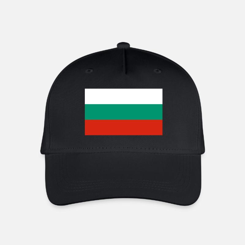 Bulgarie - Casquette de baseball bio Enfant - noir