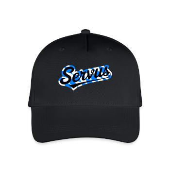 Servus - Kinder Bio Basecap - Schwarz - Vorne