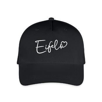 Eifel Herzschlag - Kinder Bio Basecap - Schwarz - Vorne