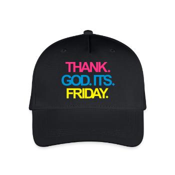 Its Friday! - Kinder Bio Basecap - Schwarz - Vorne