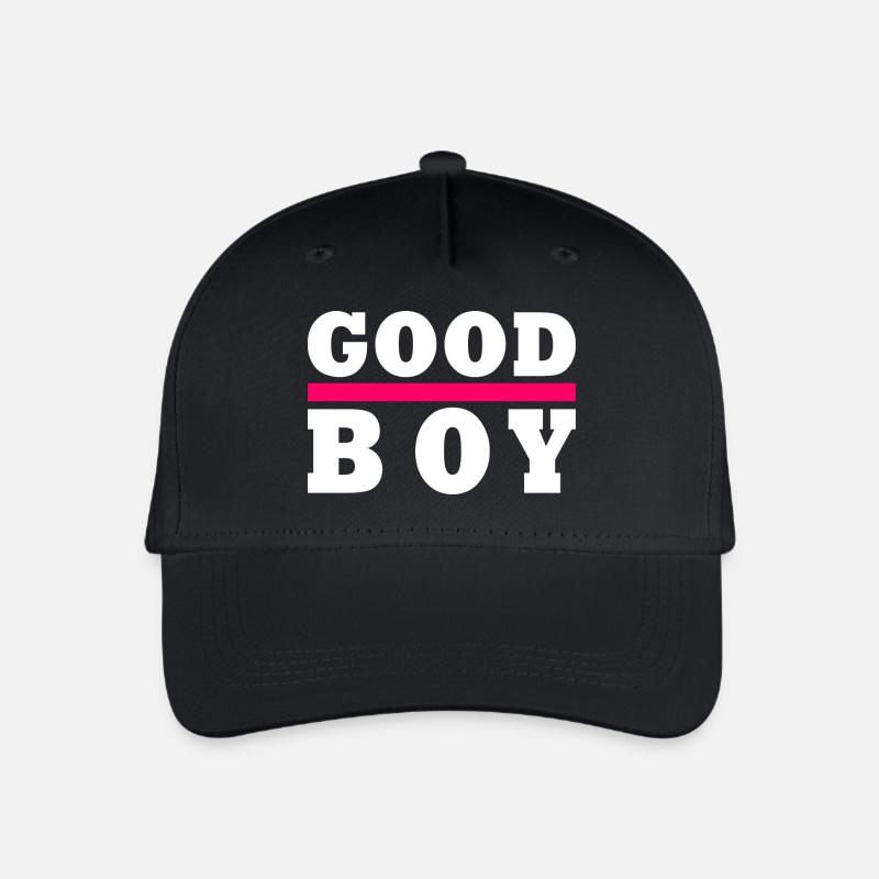 Good boy - Organic Kids’ Baseball Cap - black