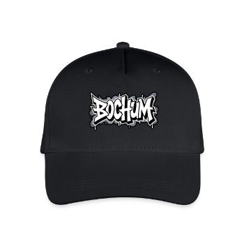 Bochum Graffiti - Kinder Bio Basecap - Schwarz - Vorne