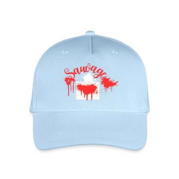 WILD - Kinder Bio Basecap - Hellblau - Vorne