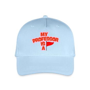 Mon professeur est un drapeau rouge - Casquette de baseball bio Enfant - bleu clair - Devant
