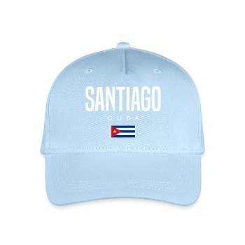 Santiago Cuba Cubains - Casquette de baseball bio Enfant - bleu clair - Devant