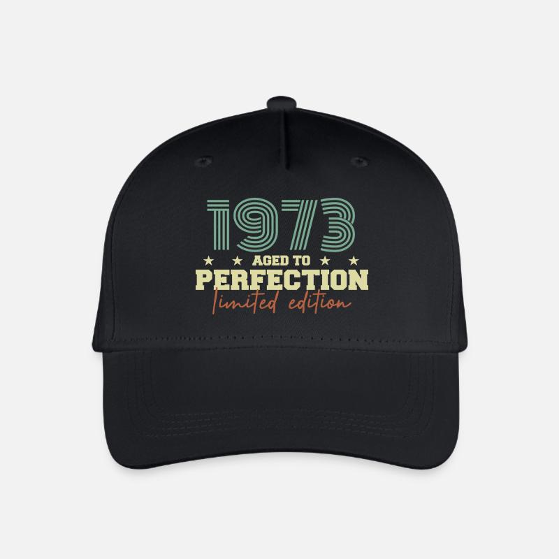 1973 - Casquette de baseball bio Enfant - noir