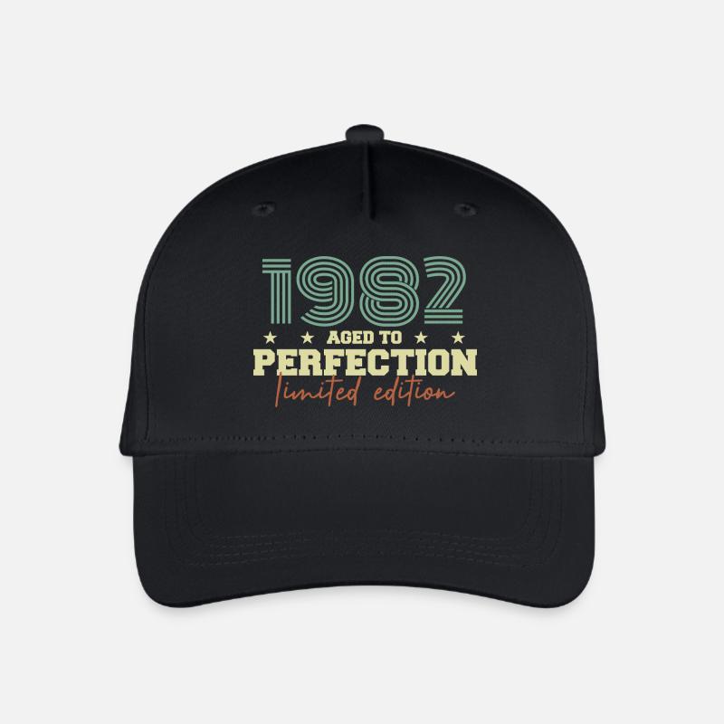 1982 - Casquette de baseball bio Enfant - noir